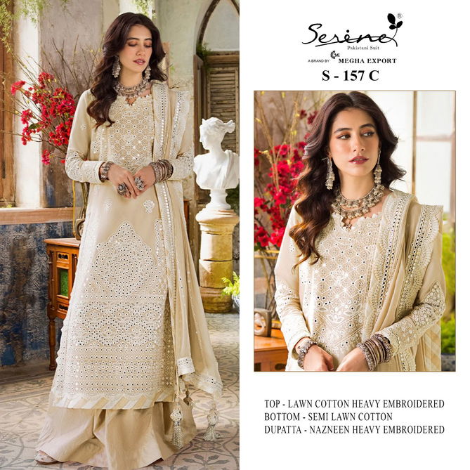 S 157 By Serine Designer Pakistani Suits Catalog